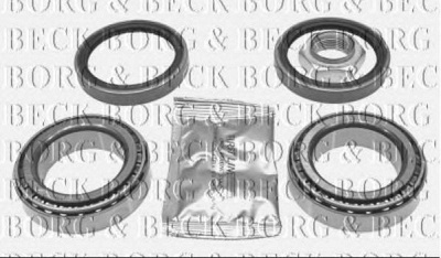 BORG & BECK bwk243 -  Комплект подшипника ступицы колеса